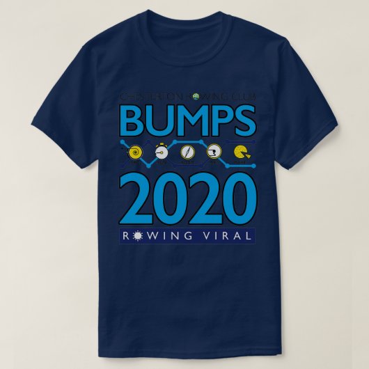 T-shirt Vérale de rame Bumps 2020 (Design devant)