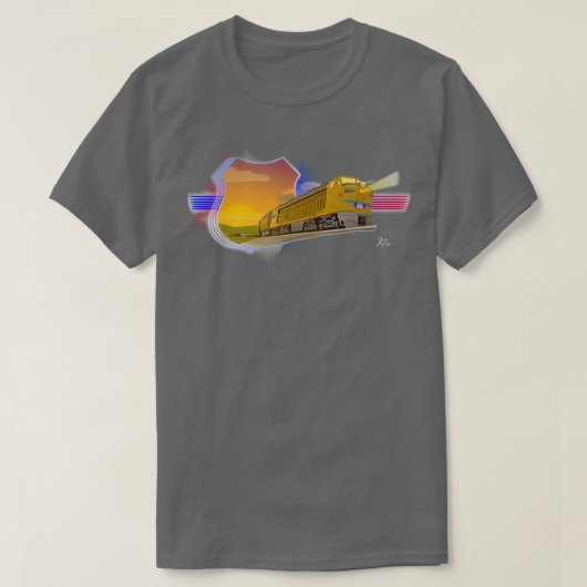 T-shirt Veranda rétro (Design devant)