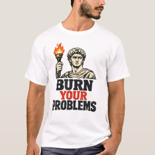 T-shirt : VERBRAND JE PROBLEMEN