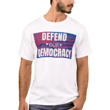 T-shirt "Verdedig onze democratie"