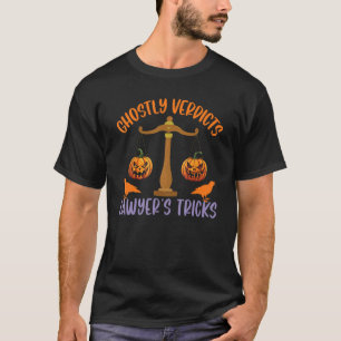 T-shirt Verdicts de Ghoost Les Tricks de l'avocat Scary La