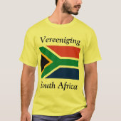 T-shirt Vereeniging, Afrique du Sud avec drapeau sud-afric (Devant)
