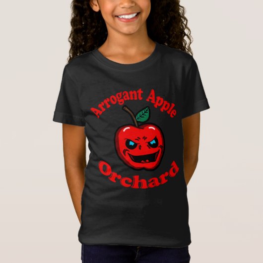 T-Shirt Verger de pomme arrogant (Devant)
