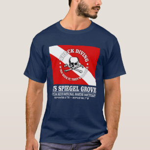 T-shirt Verger d'USS Spiegel (les meilleures épaves)
