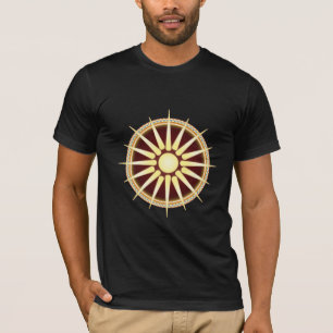 T-Shirt Vergina Sun ( version 3 )