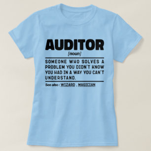 T-shirt Vérificateur Noun Définition Entreprise Travailleu