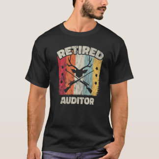 T-shirt Vérificateur retraité à la retraite