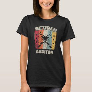 T-shirt Vérificateur retraité à la retraite