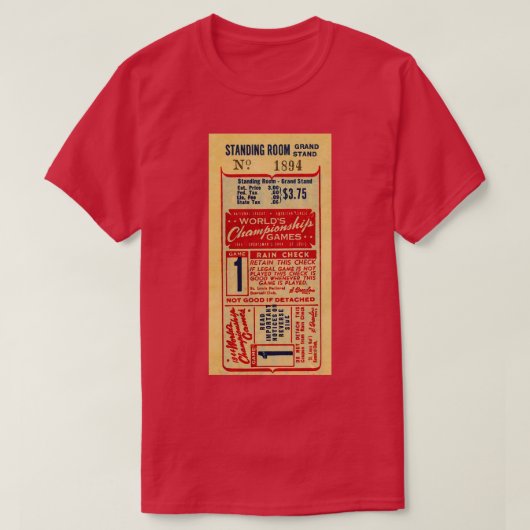 T-shirt Vérification de la pluie (Design devant)