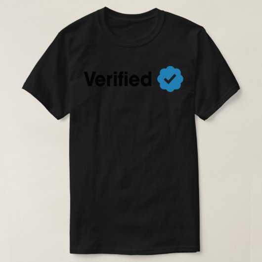 T-shirt Vérifié (Design devant)
