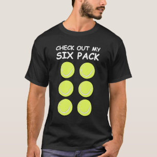 T-shirt Vérifie mes tablettes de chocolat - Balles de tenn