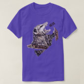 T-shirt Vérifier le possum (Design devant)
