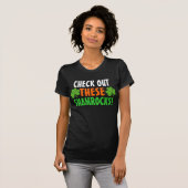 T-shirt Vérifiez CES shamrocks ! (Devant entier)
