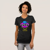 T-shirt Vérifiez Meowt Bling (Devant entier)