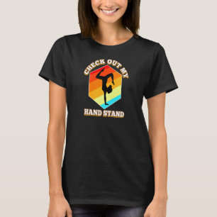 T-shirt Vérifiez mon équilibre sur les mains