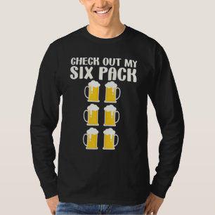 T-shirt Vérifiez Mon Pack De Six Bière Citation