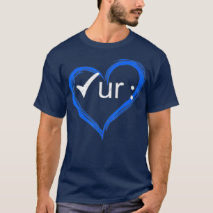 T-shirt Vérifiez votre sensibilisation au cancer colorect