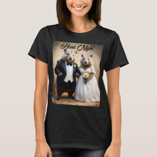 T-shirt "Véritable Amour En Bas : Wombats Tying The Knot