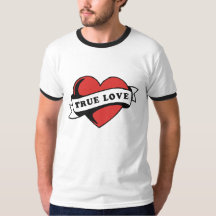 Véritable amour Tatouage Coeur | Design romantique