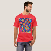 T-shirt Véritable bulle Abstraite (Devant entier)