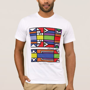 T-shirt Véritable conception africaine de zoulou d'esprit