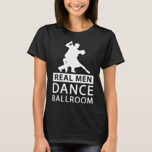 T-shirt Véritable Homme Danse Salle De Bal Chemise Danse S