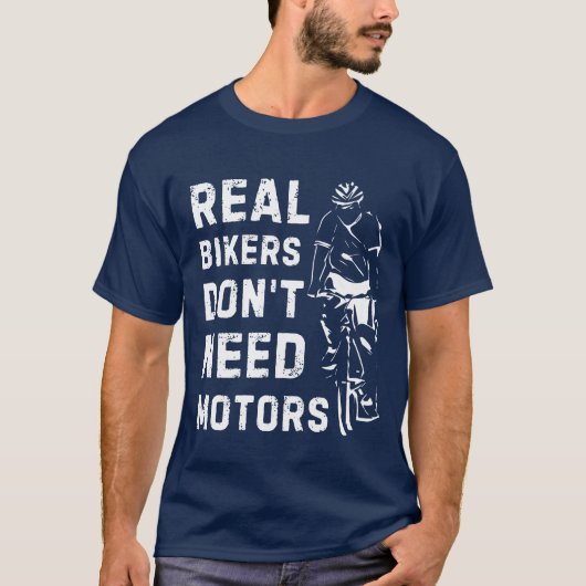 T-shirt Véritable motards (Devant)