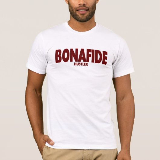T-SHIRT VÉRITABLE ..... PIÈCE EN T DE DÉBROUILLARD (Devant)