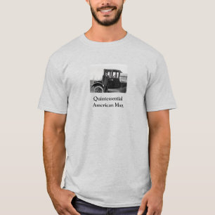 T-shirt Véritable voiture ancienne en photo avec propriéta