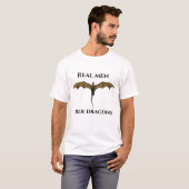 T-shirt Véritables Dragons De Ride Hommes (Devant entier)