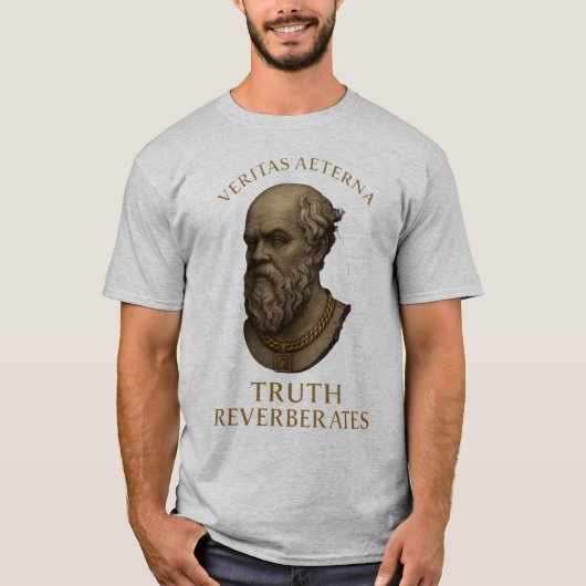 T-shirt VERITAS AETERNA – Échos de Vérité Éternelle (Devant)