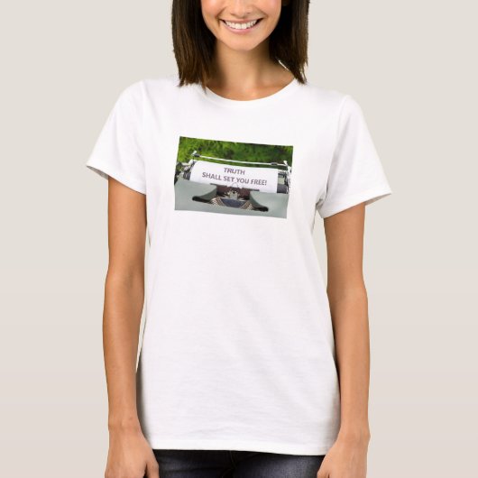 T-shirt Vérité (lumière) (Devant)
