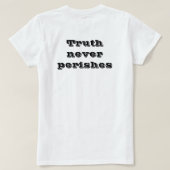 T-shirt Vérité ne périt jamais Veritas Numquam Perit (Design dos)