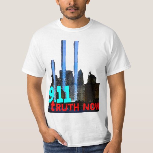 T-shirt Vérité neuf onze maintenant ; 9/11 chemise de (Devant)