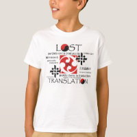 T-SHIRT verloren bij vertaling