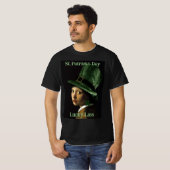 T-shirt Vermeer Pearl Earring Clover St Patrick's Day (Devant entier)