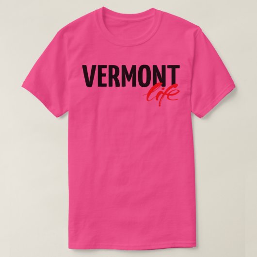 T-shirt Vermont (Design devant)