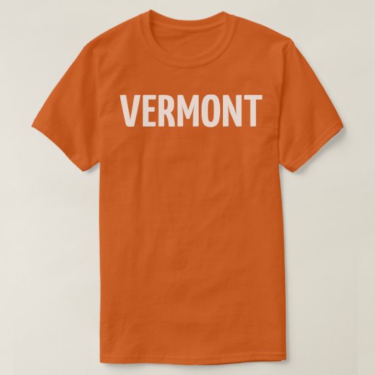 T-shirt Vermont 1 (Design devant)