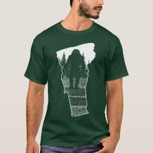 T-shirt Vermont Bigfoot