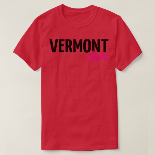 T-shirt Vermont Maman (Design devant)