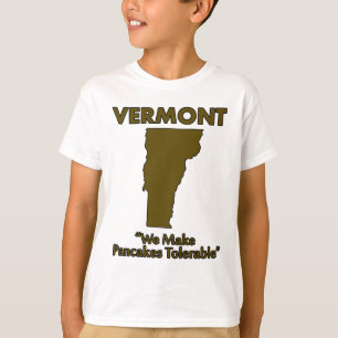T-shirt Vermont - Nous rendons les crêpes tolérables