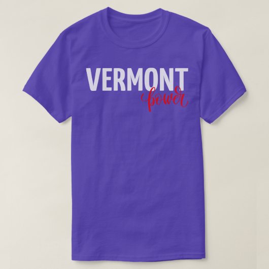 T-shirt Vermont Power 1 (Design devant)