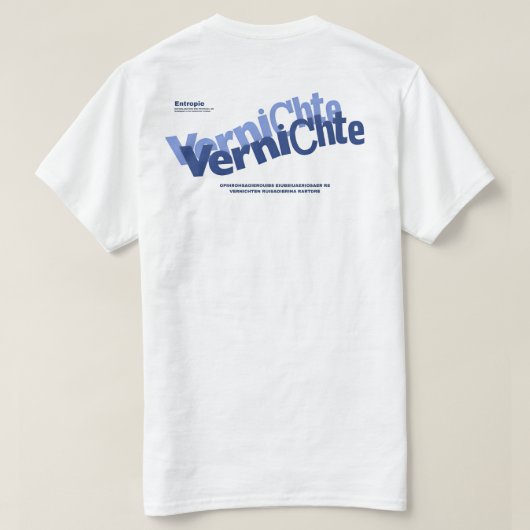 T-shirt Vernichte (Design dos)