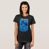 T-shirt Vero Beach Florida Retro Style Souvenir  10 (Devant entier)