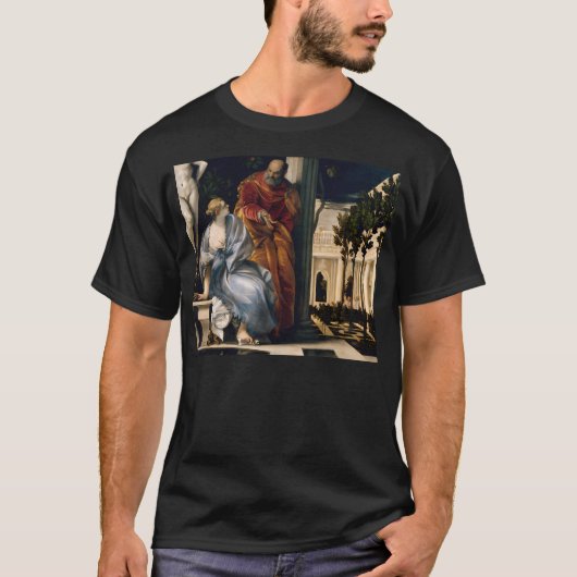 T-shirt Veronese (Paolo Caliari) Bathseba En (Devant)