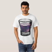 T-shirt verre à shot (Devant entier)