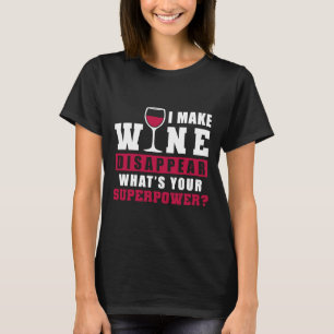 T-shirt Verre à vin Boire Vin