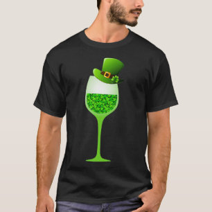 T-shirt Verre à vin Casquette st patrick Boire