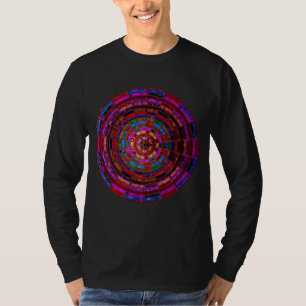 T-shirt Verre Abstrait en mosaïque #10