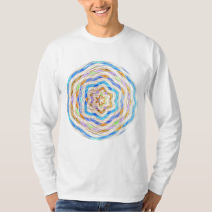 T-shirt Verre Abstrait en mosaïque #4